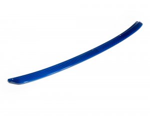 Jaguar F-TYPE Center Front Lip Splitter - Carbon Fiber - Blue Candy